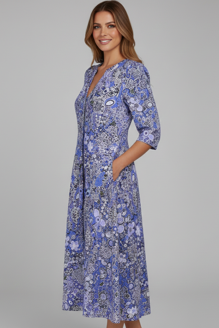 Elaria | Soft Movement Floral Dress