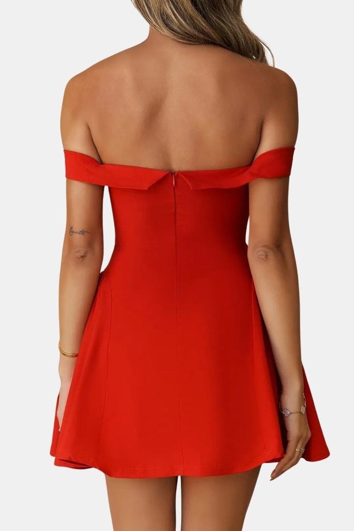 Elora | Sunset Sculpt Mini Dress