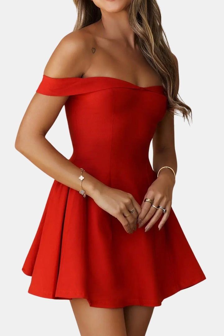 Elora | Sunset Sculpt Mini Dress