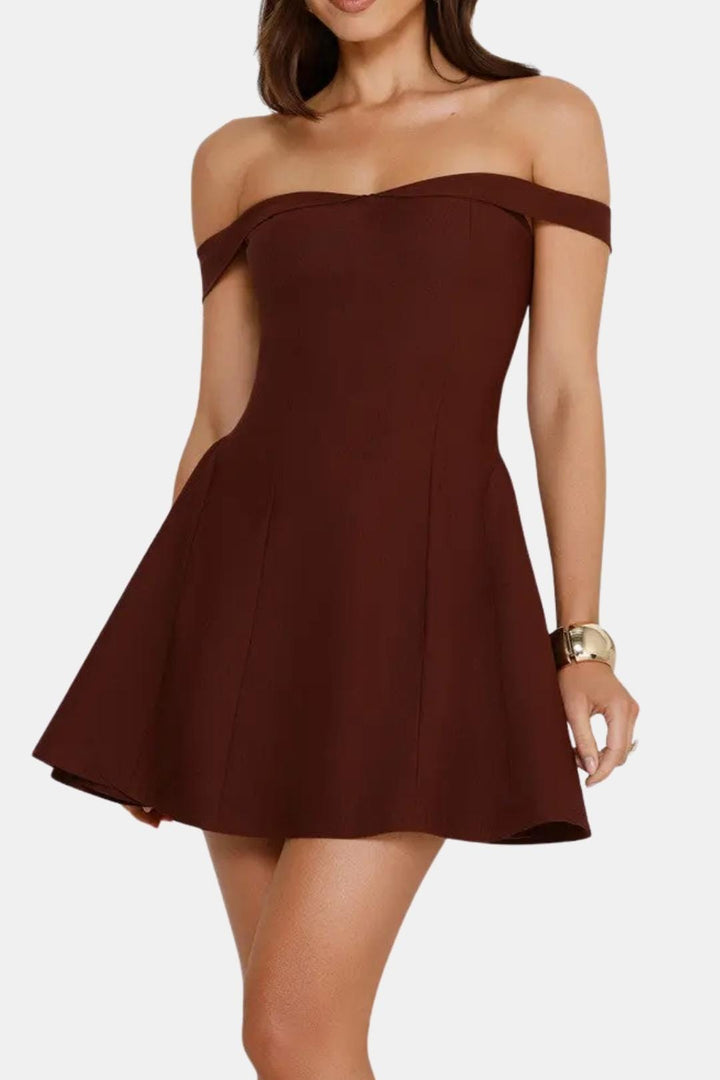 Elora | Sunset Sculpt Mini Dress
