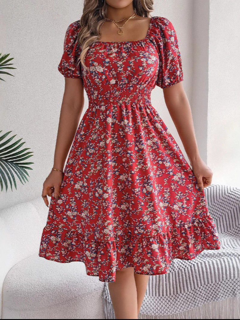 Yasmine | Sunlit Ruffle Summer Dress
