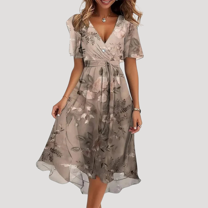Seraphine | Soft Bloom Floral Dress