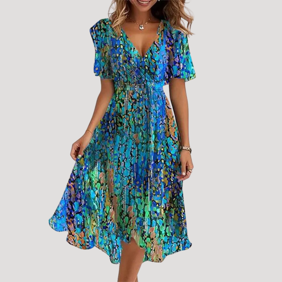 Seraphine | Soft Bloom Floral Dress