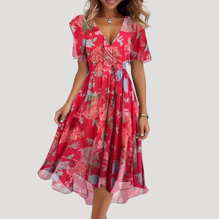 Seraphine | Soft Bloom Floral Dress
