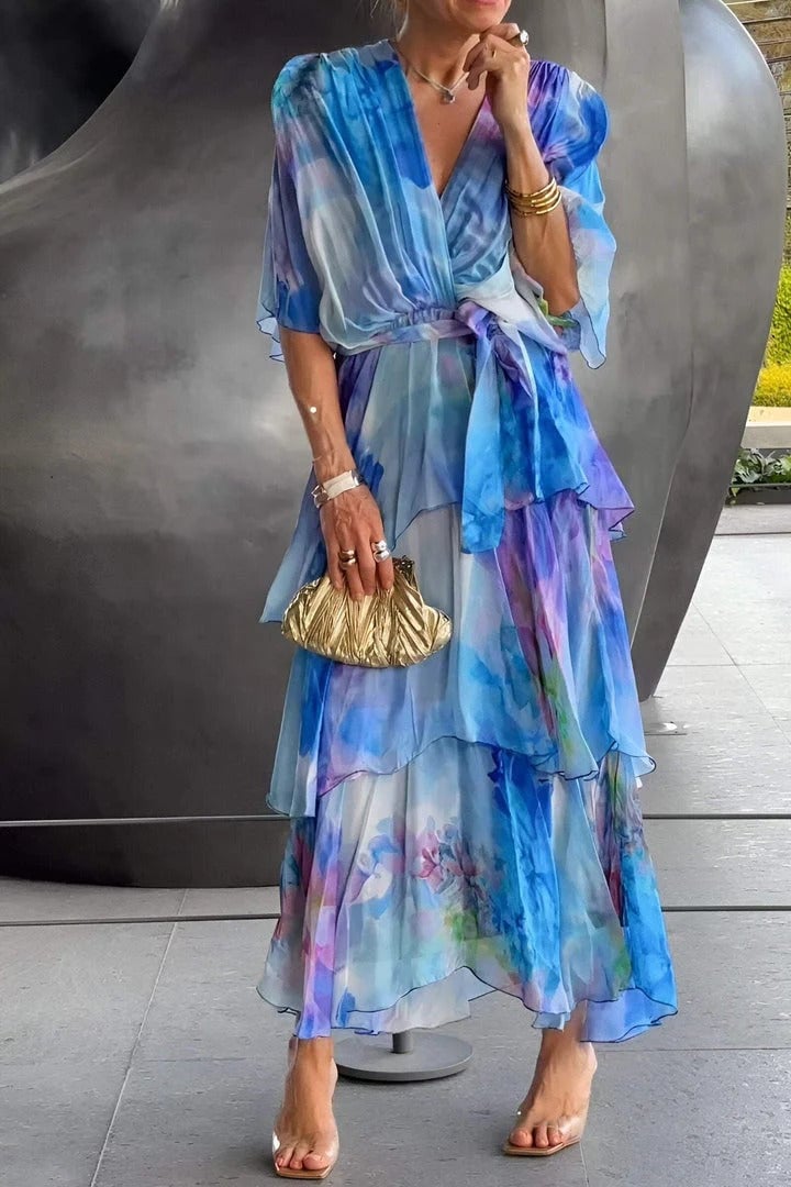 Zafira | Desert Muse Floral Dress