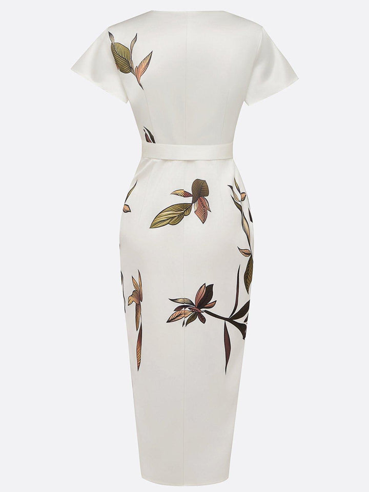 Amelina | Garden Wrap Summer Dress