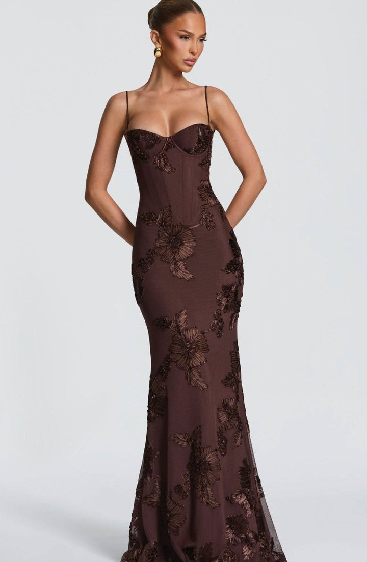 Amira | Midnight Muse Maxi Dress