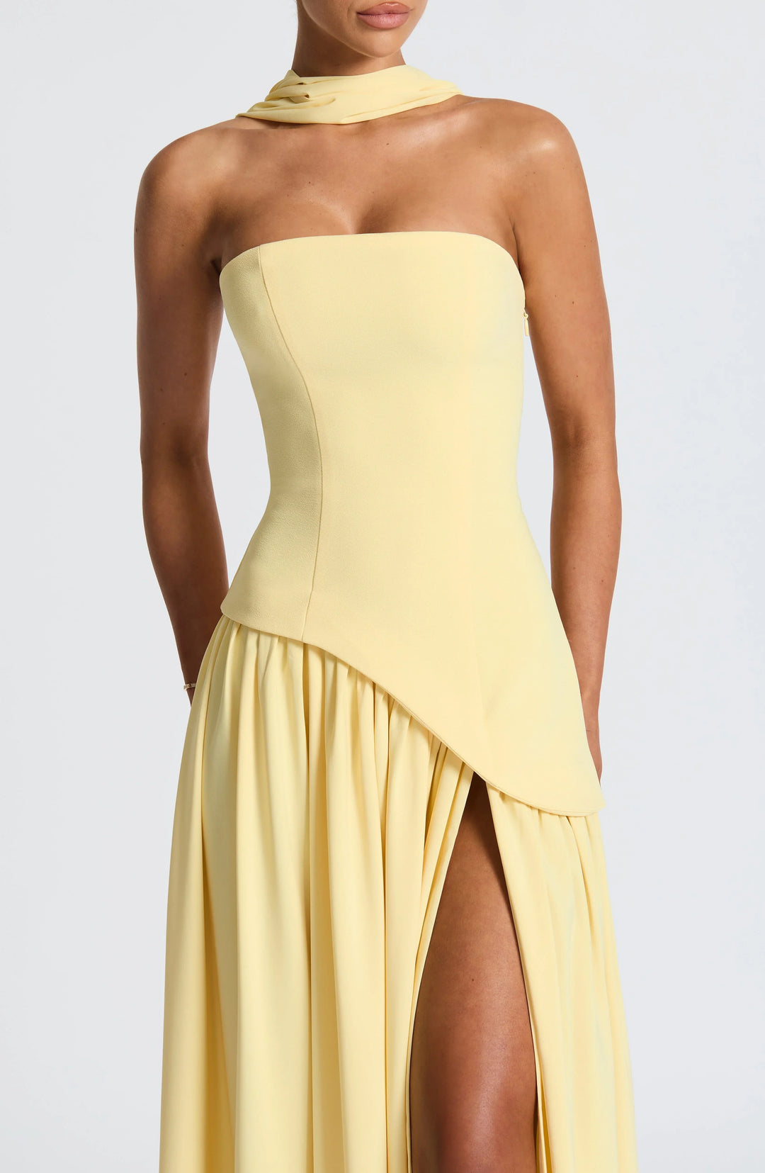 Aurelia | Sculpted Grace Maxi Dress