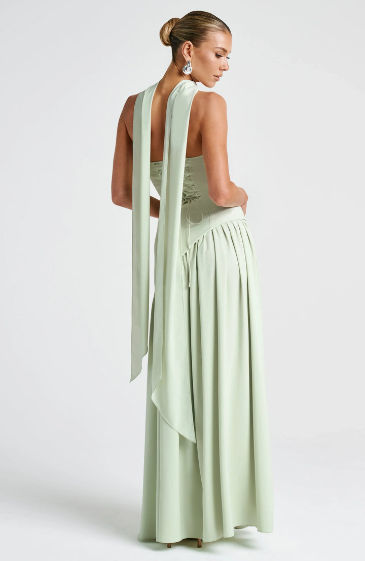 Aurelia | Sculpted Grace Maxi Dress
