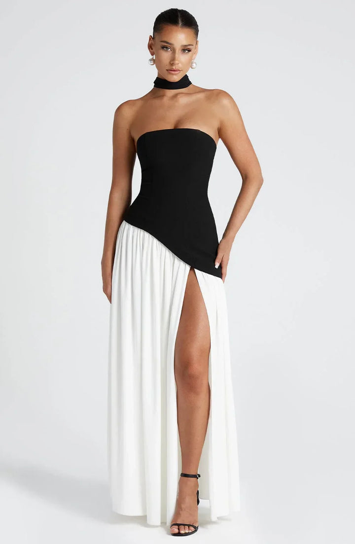 Aurelia | Sculpted Grace Maxi Dress